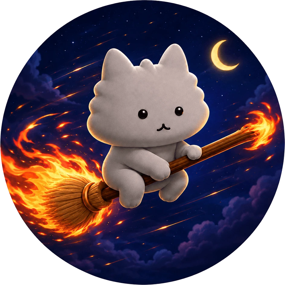 Burning Broom